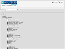 Tablet Screenshot of houssard.fr